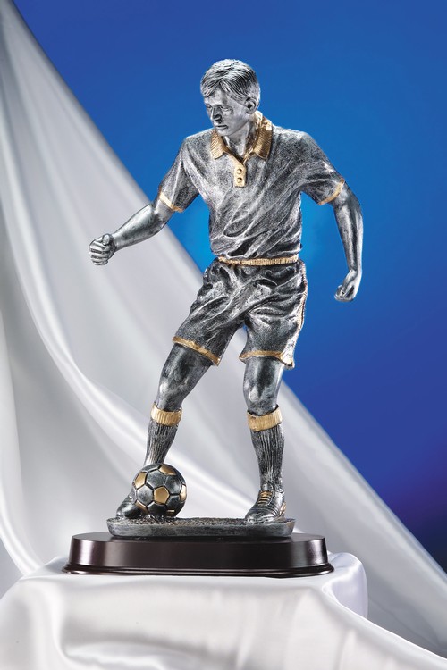 18" Soccer Push Male Figure Award 2