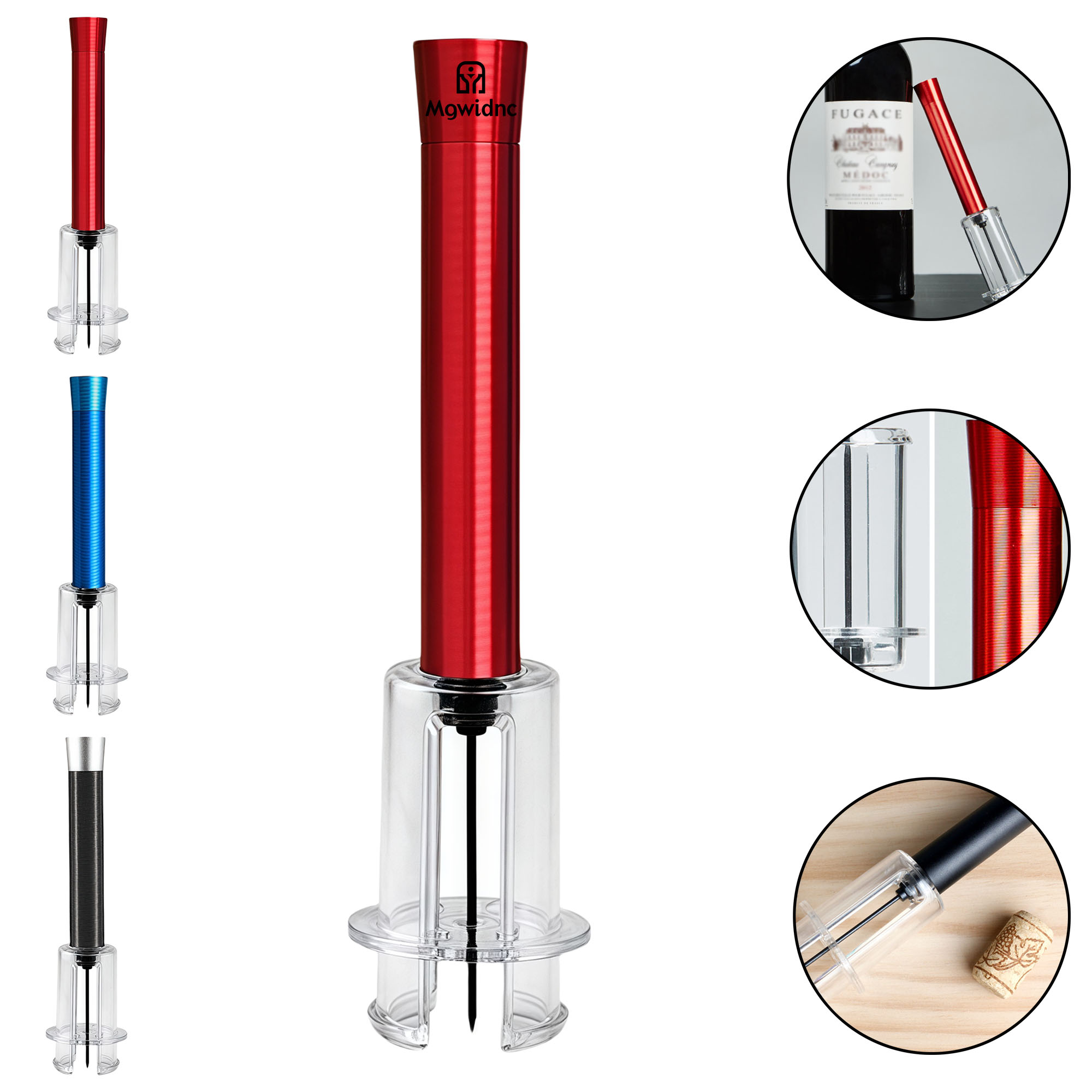 Wine Bottle Opener-Aluminum Tube Pressure Opener