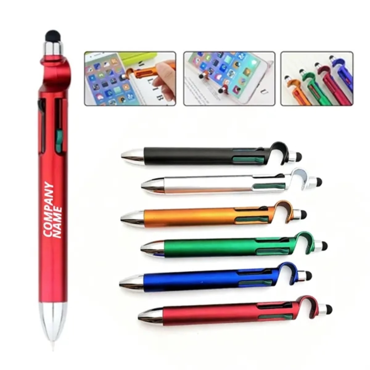 4 in 1 Multifunction Ballpoint Pen
 1