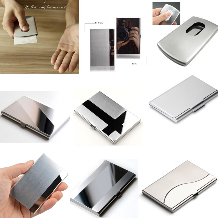 Stainless Steel Business Card Holder
