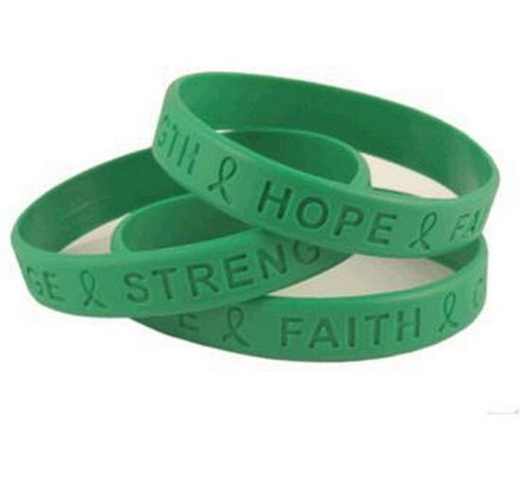 Deboss Logo Wristband, Silicone Bracelet 2