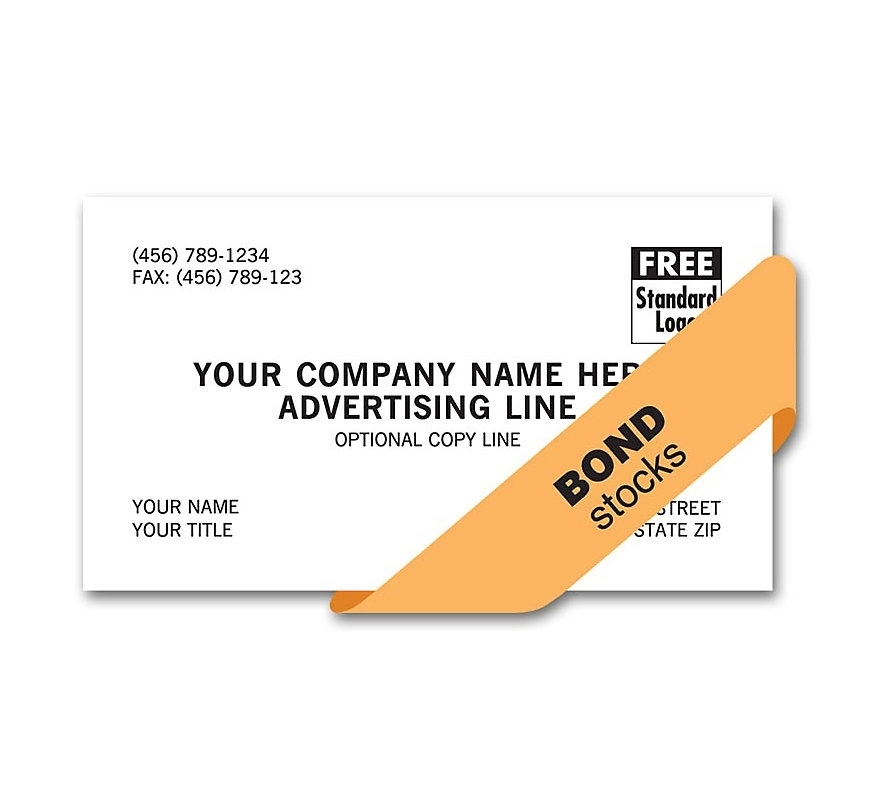 Business card, Value, Bond Stock 2