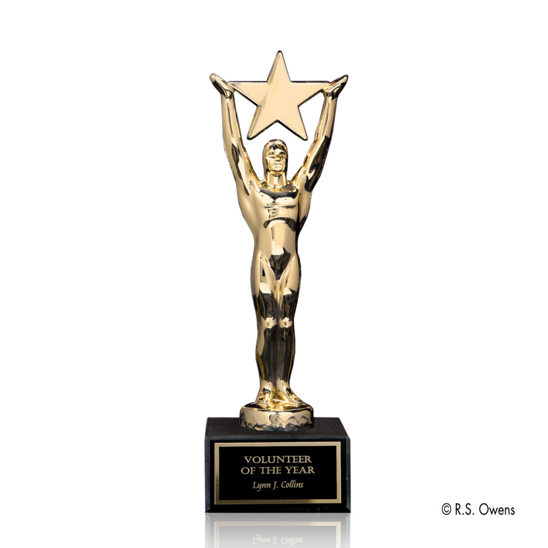 Star Achievement Award on Marble 5