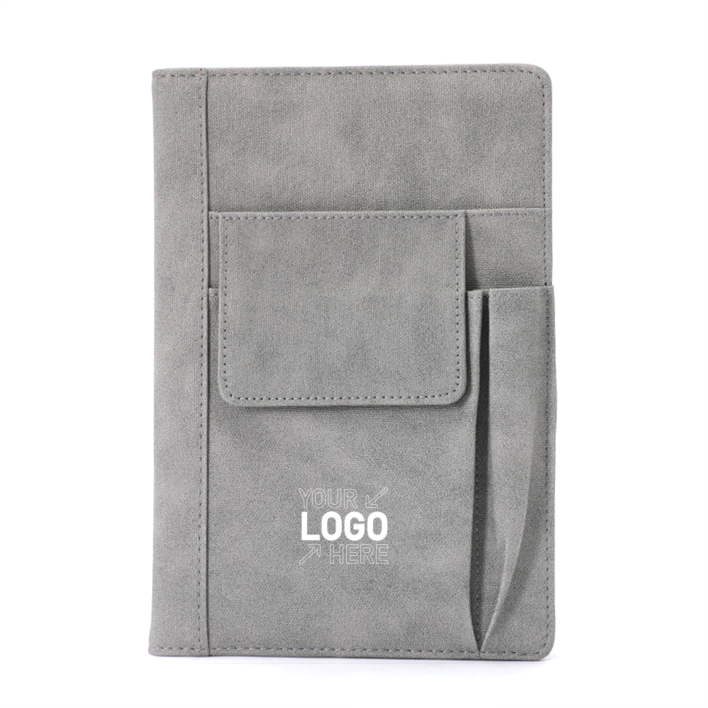 Multi-Pocket Pu Leather Notebook 5