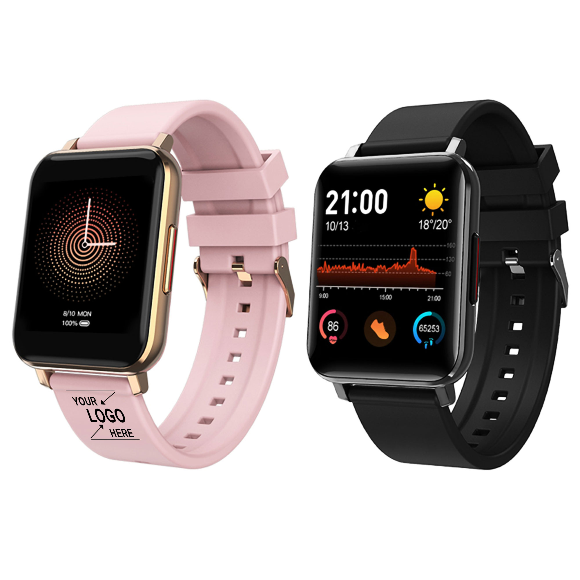 1.22" Waterproof Fitness Smartwatch 5