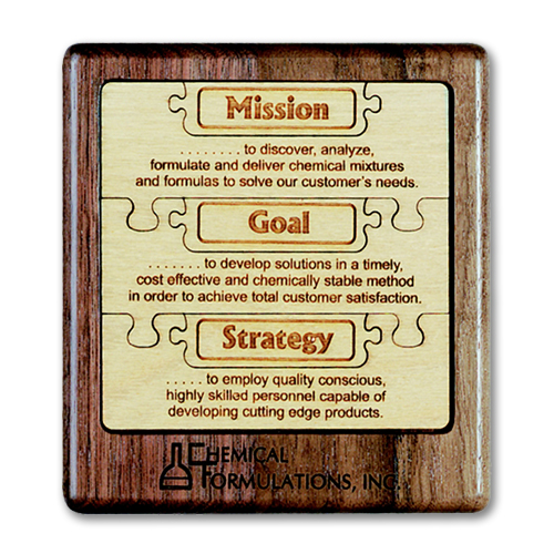 Wood Jigsaw Puzzle - 9 piece square 15