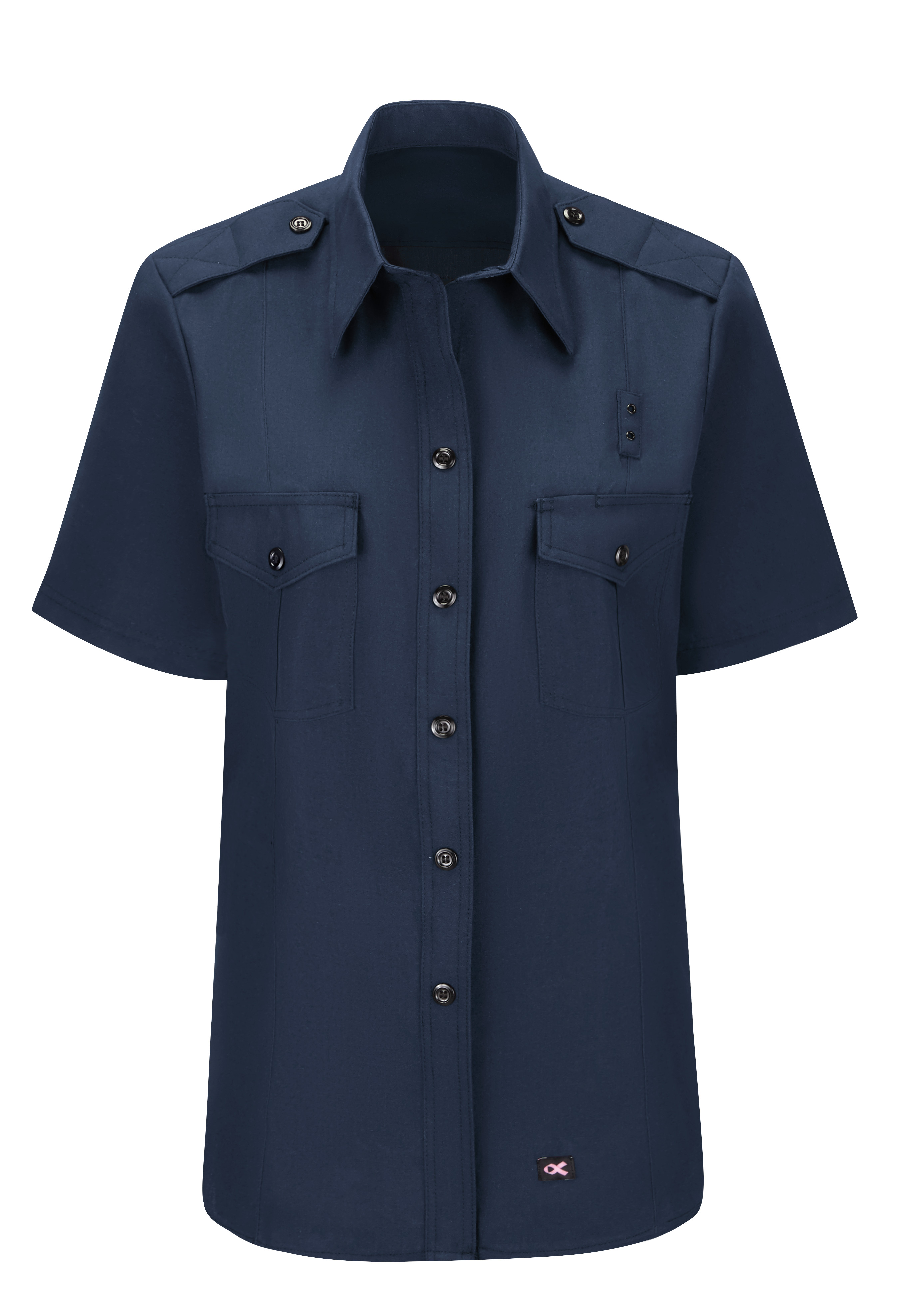 Workrite® Fire Service Women's Non-FR 100% Cotton Classic Short Sleeve Fire Chief Shirt 1