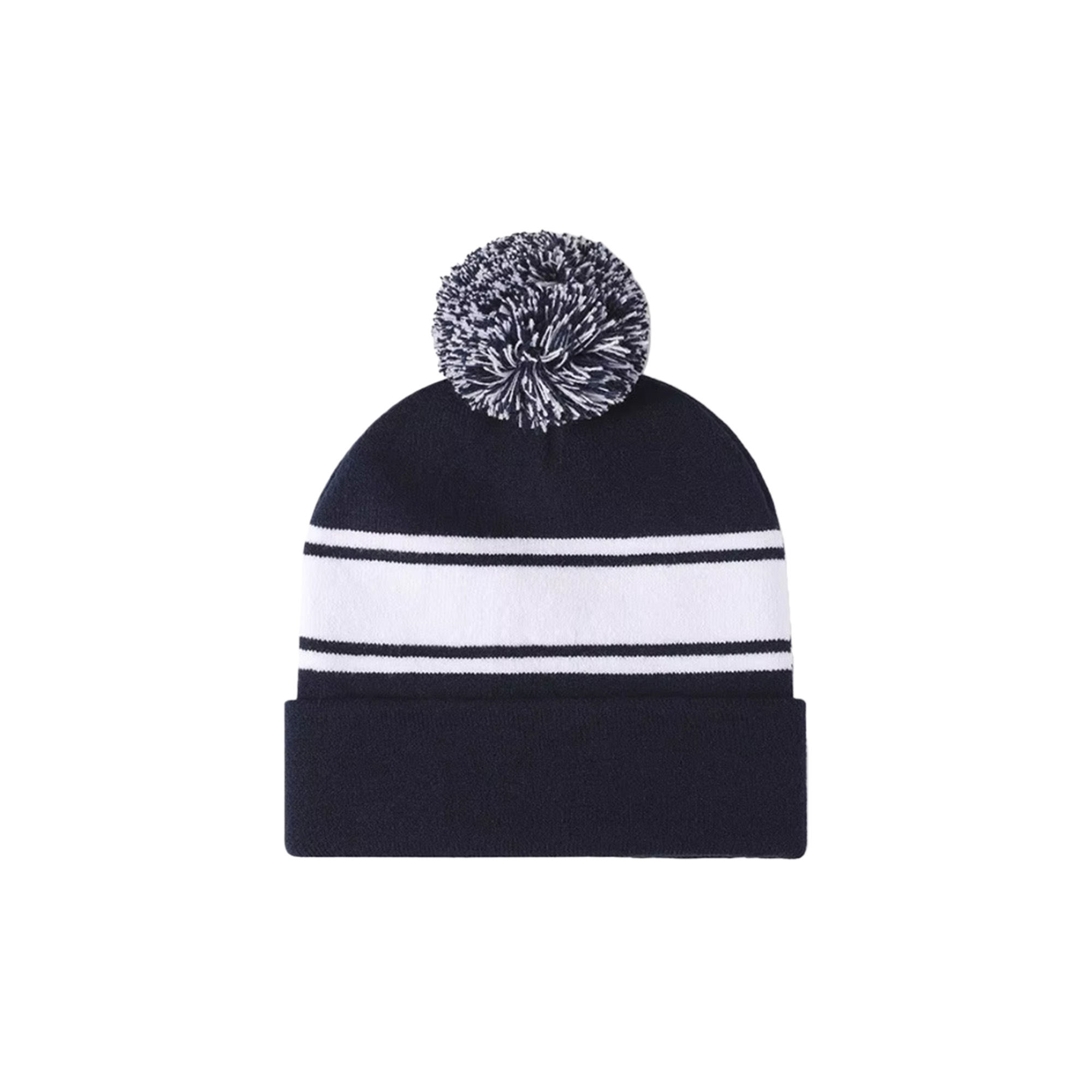 Personalized Striped Beanie Hat 3