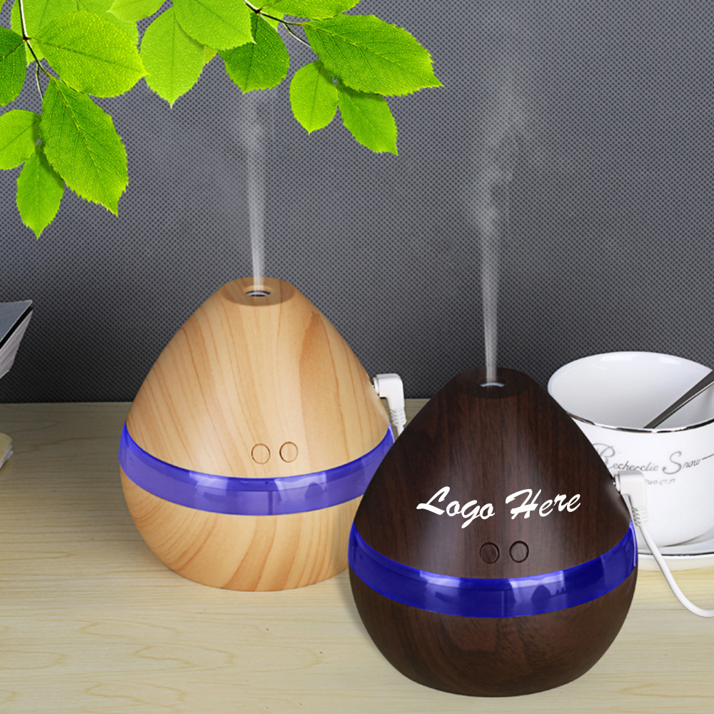 Wooden Surface Drop Shaped Air Humidifier 1