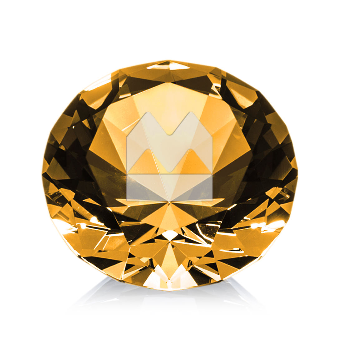 Optical Gemstone Award - Amber 18