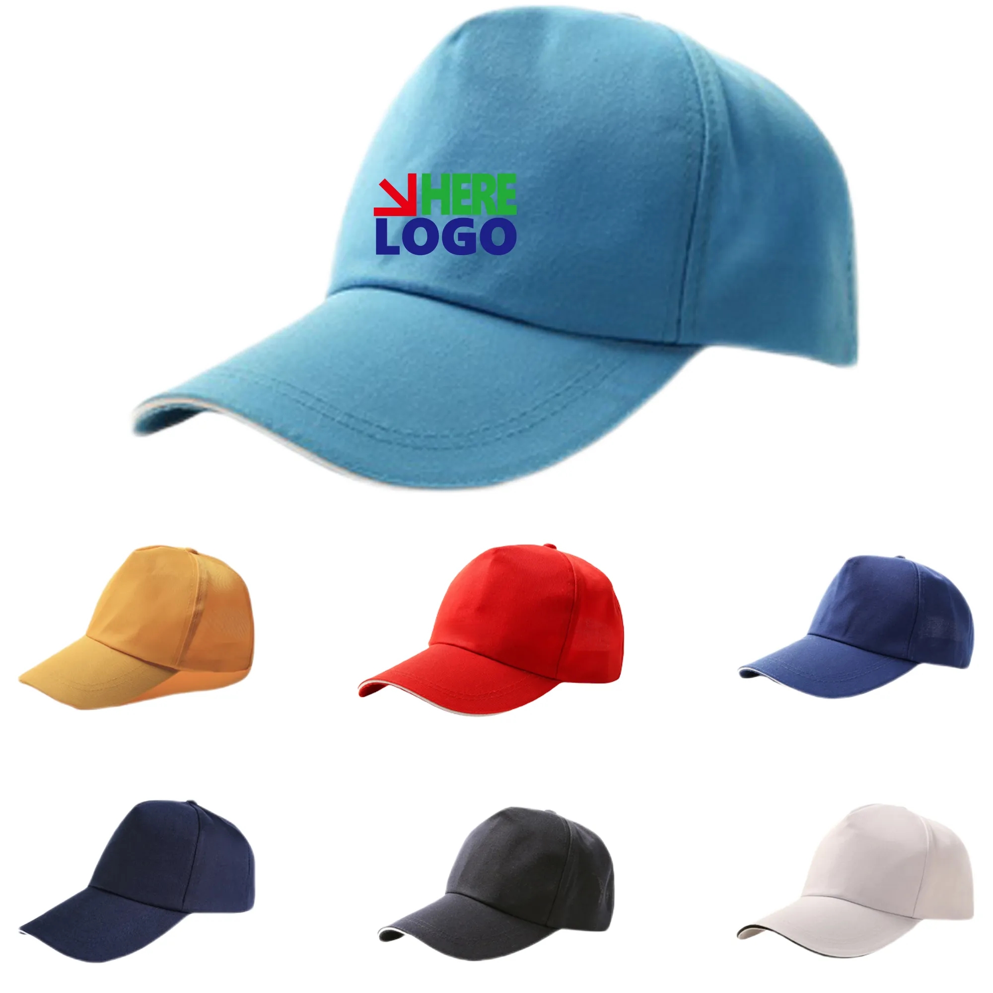 Custom Logo Baseball Cap MOQ 20 PCS