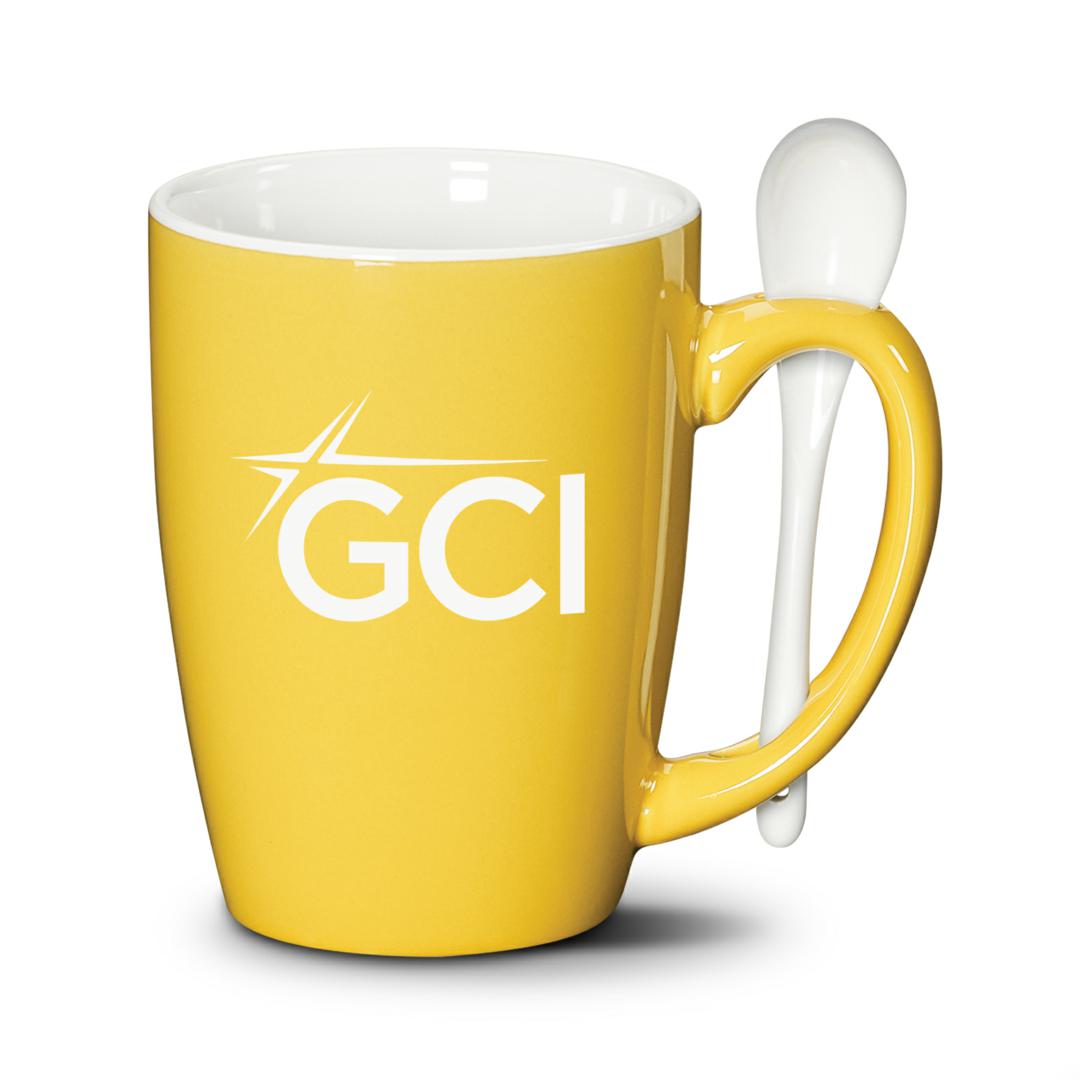 Winfield Mug & Spoon 15oz - Imprinted 6