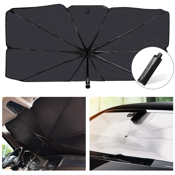 Car Windshield Sun Shade Umbrella Foldable Protector Cover 4