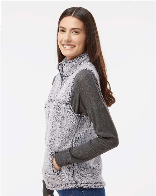 Women’s Sherpa Full-Zip Vest