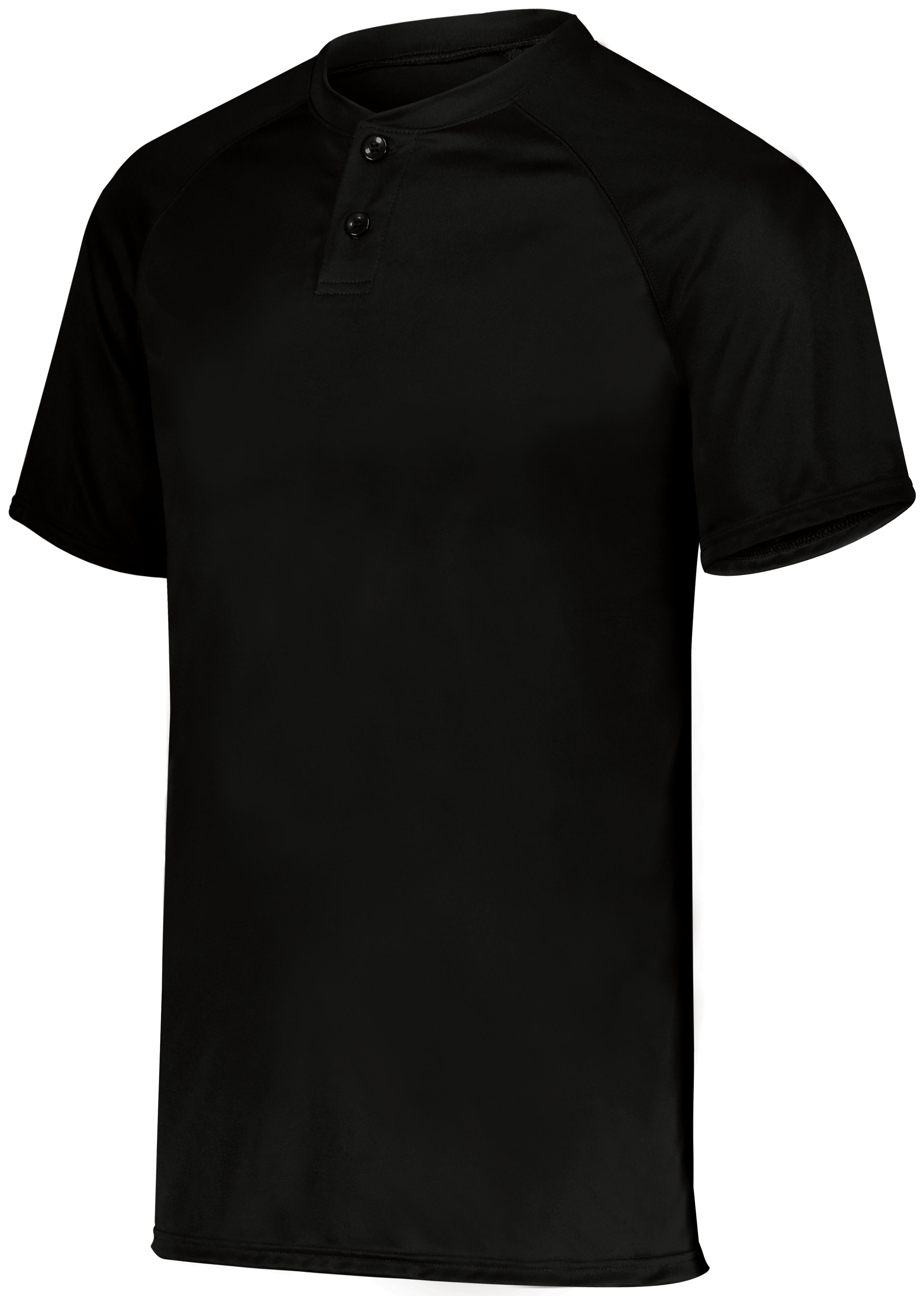 Youth Attain Wicking Two-Button Baseball Jersey 19