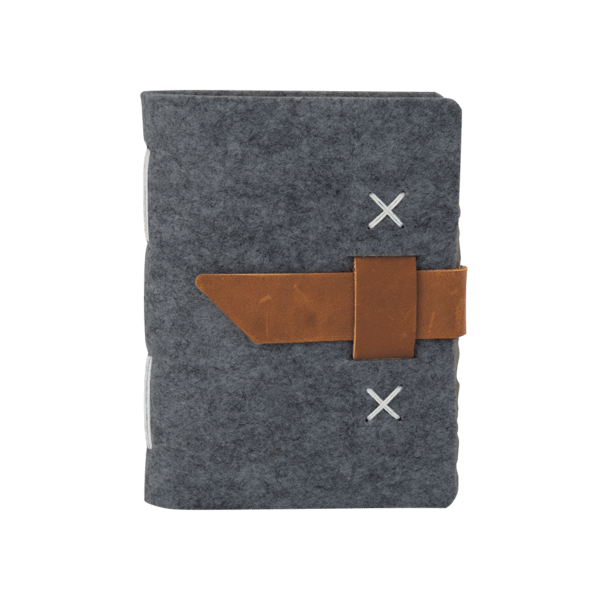 Harlequin Felt Journal 17