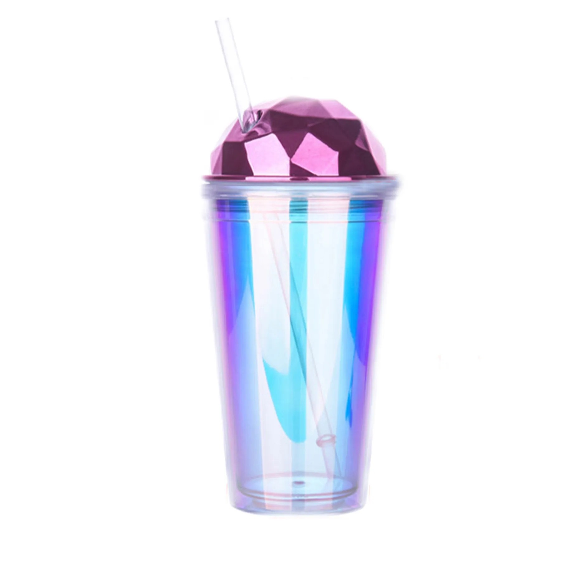 Plastic Straw Cup 2