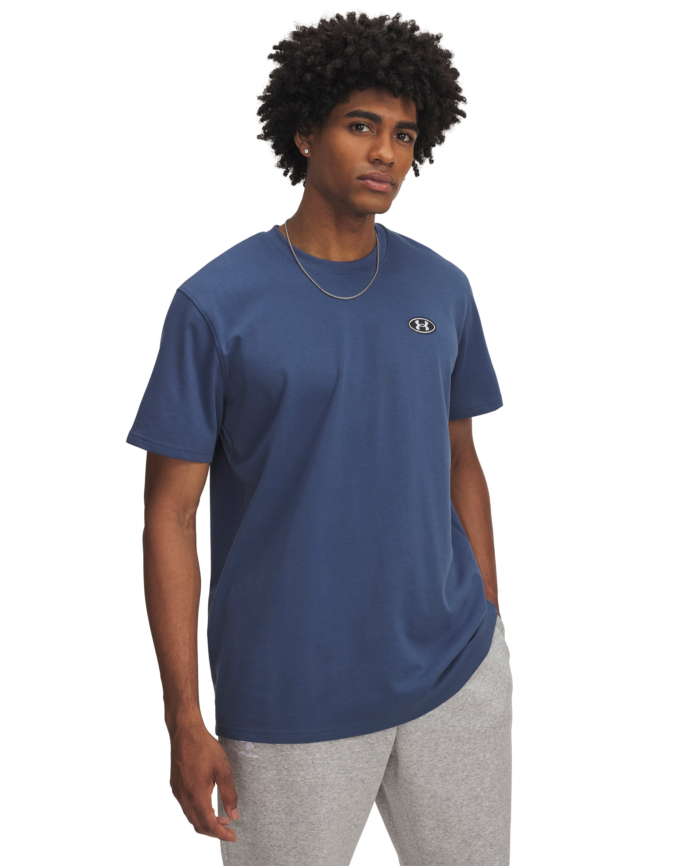 UA Heavyweight Left Chest Patch Men's Short Sleeve 5