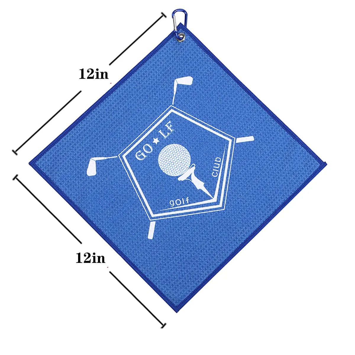 Microfiber Soft Waffle Pattern Bsorbent Durable Golf Towel 4