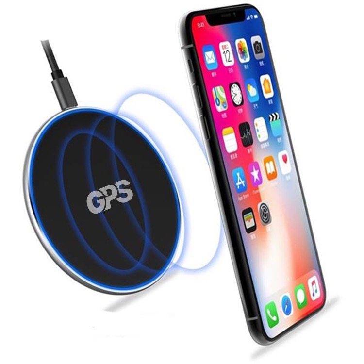 10W Qi Round Phone Wireless Charger 2