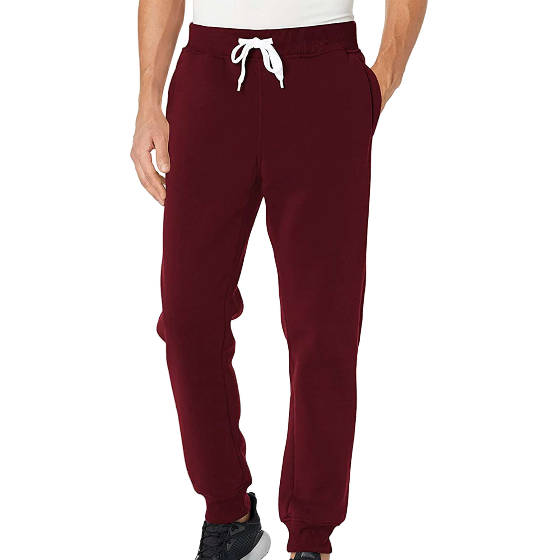 Zipper Pocket Athletic Jogger Unisex Sweatpants 4