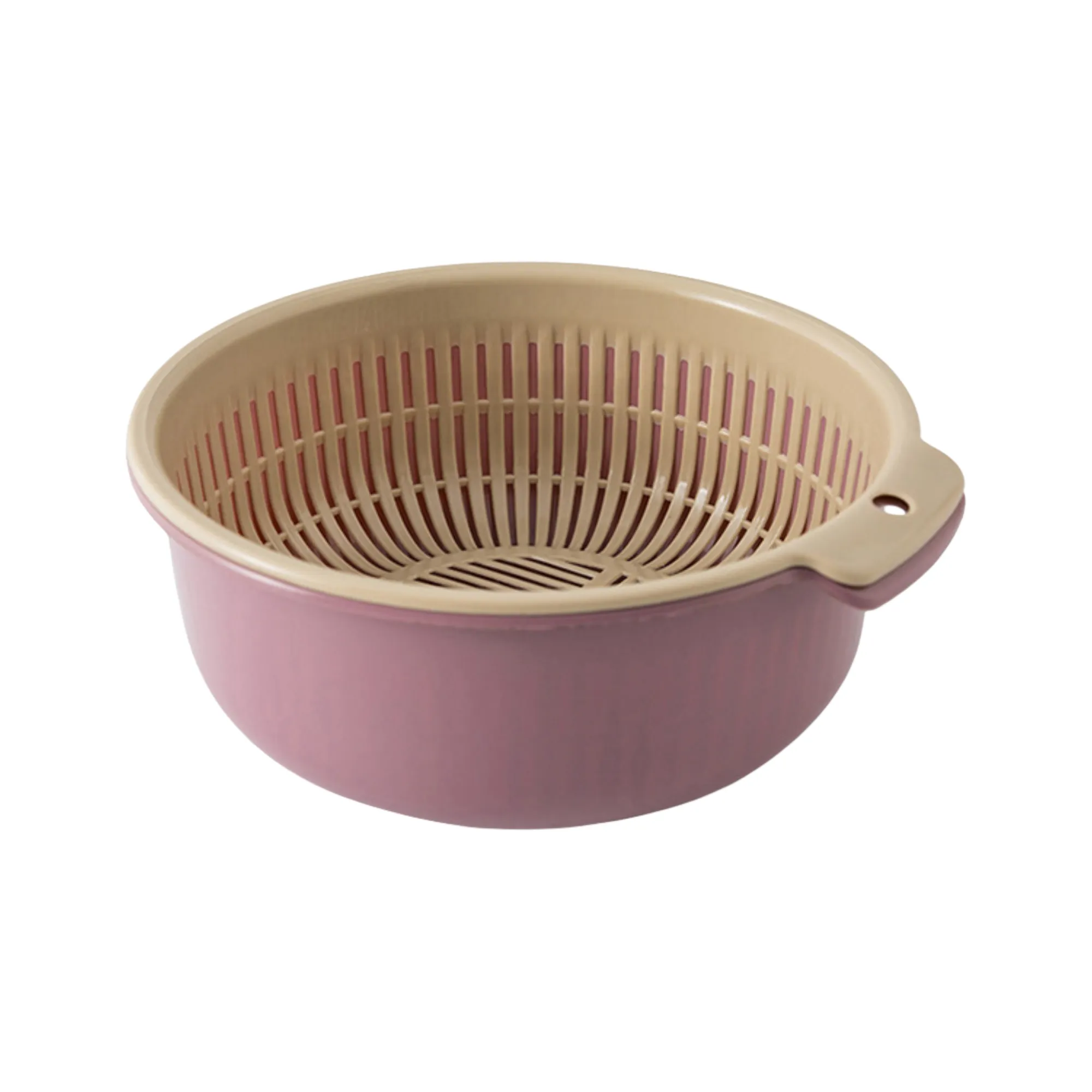 Double round drain basket 4