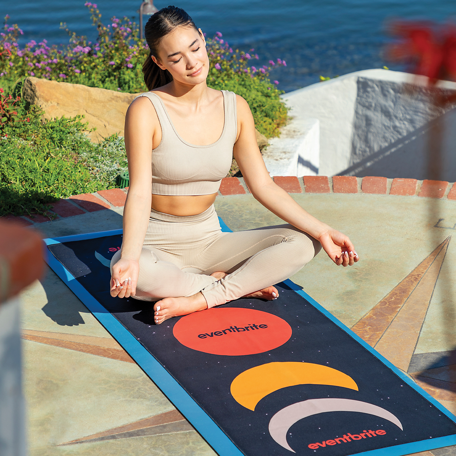 24X68 100% polyester Yoga towel made of BQ1001 material