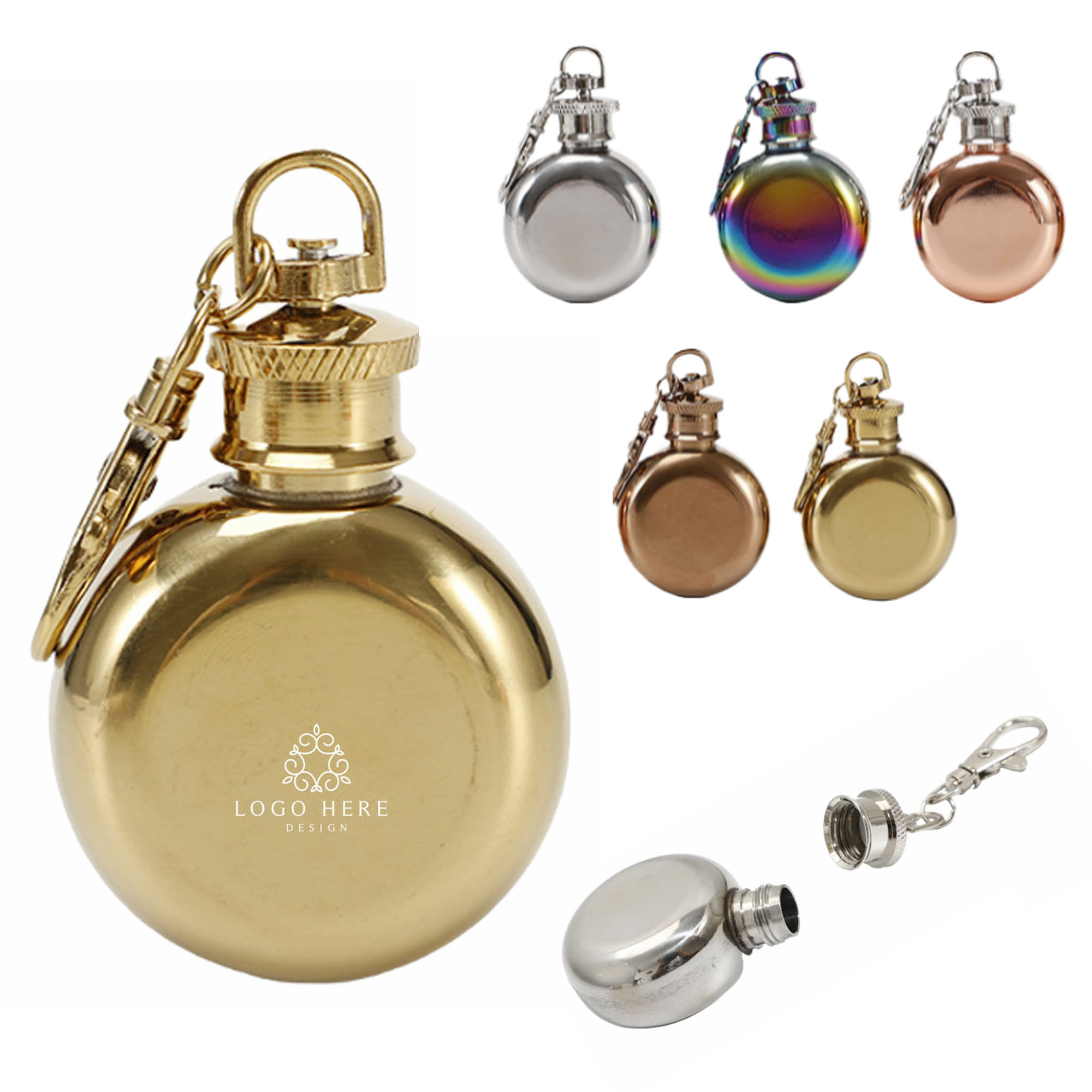 Portable Round Flask 2
