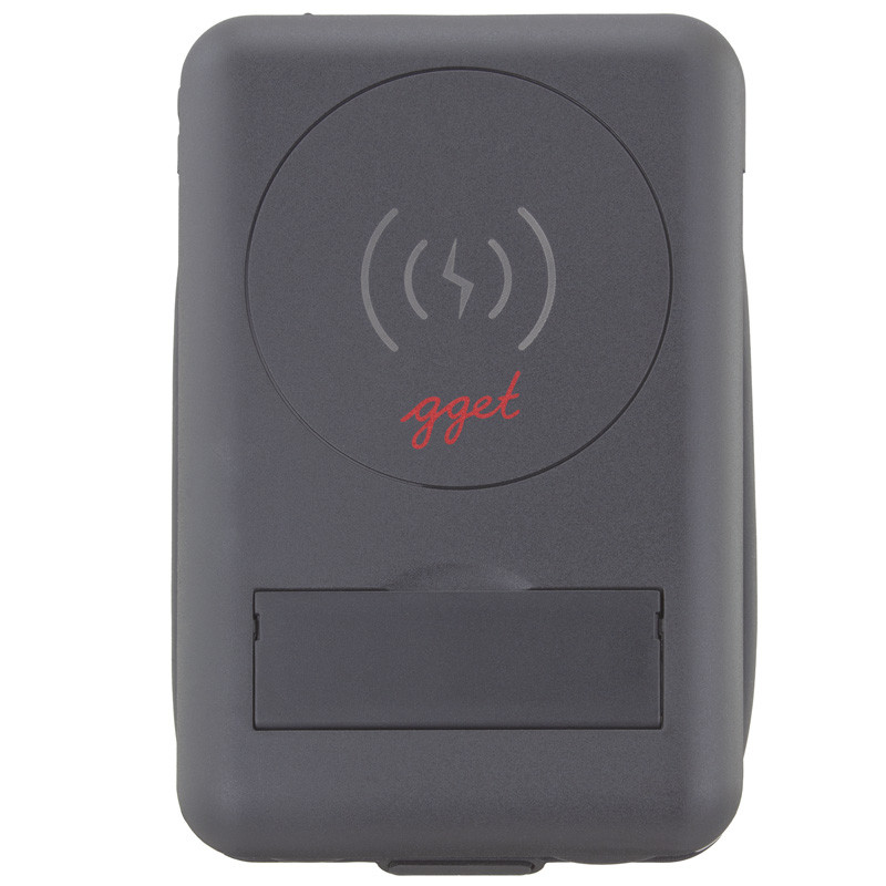 Chi-Charge Cable Card - collapsible wireless charging stand and charging cable carrier 14