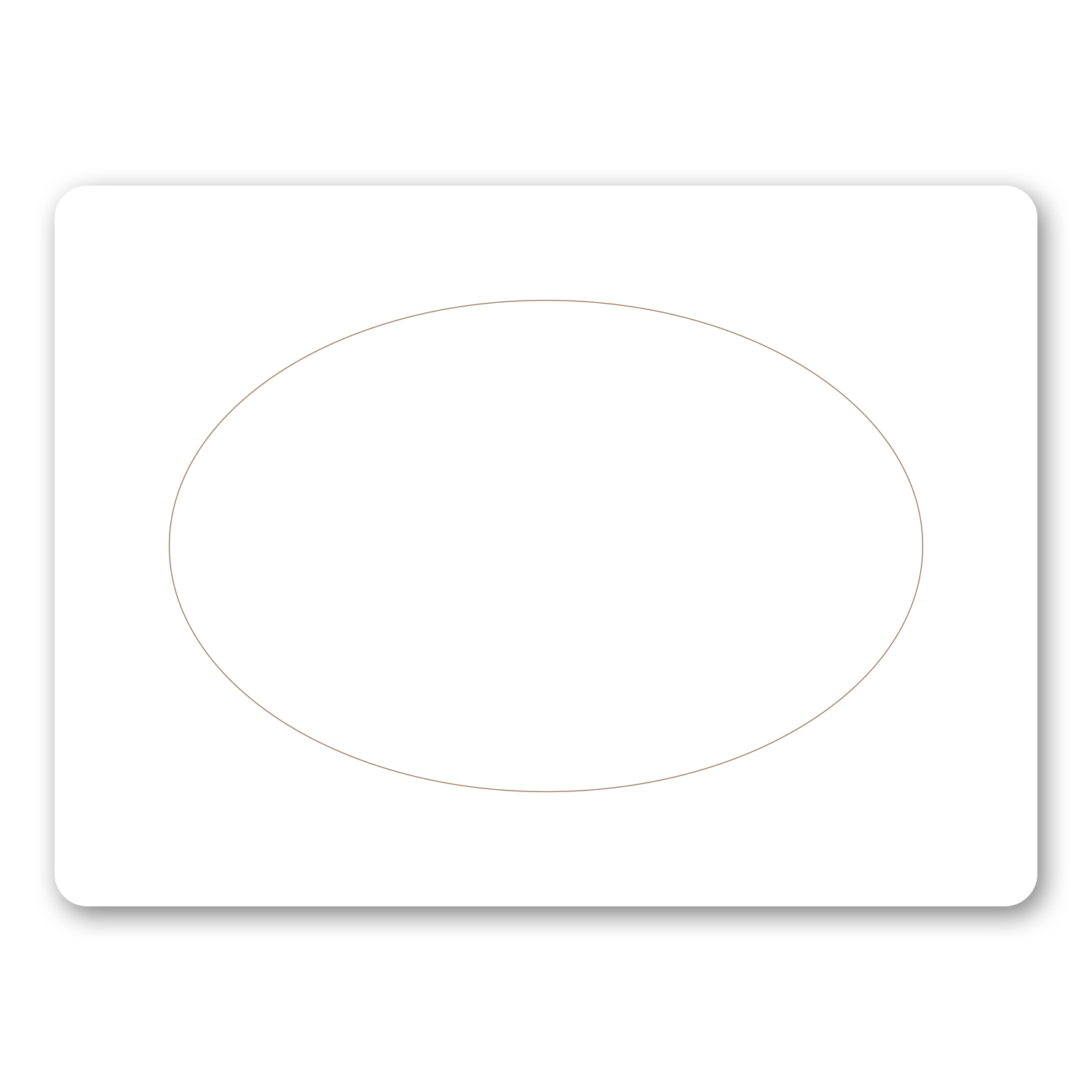 2-in-1 Oval Car Magnet w/Picture Frame 1