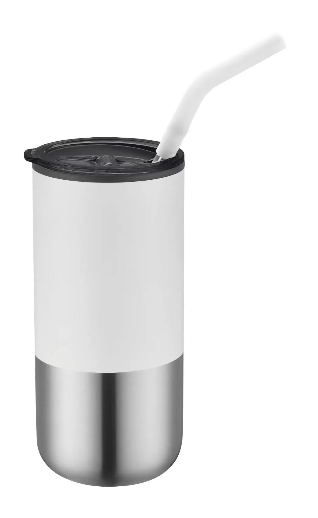 16oz Double Wall Tumbler w/ Straw 2
