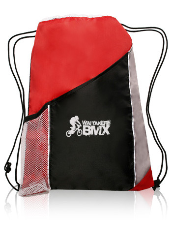 Side Mesh Pockets Drawstring Backpacks 6