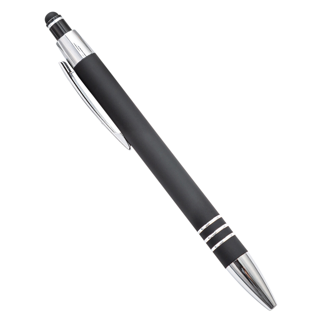 Metal Ballpoint Pen with Stylus 4