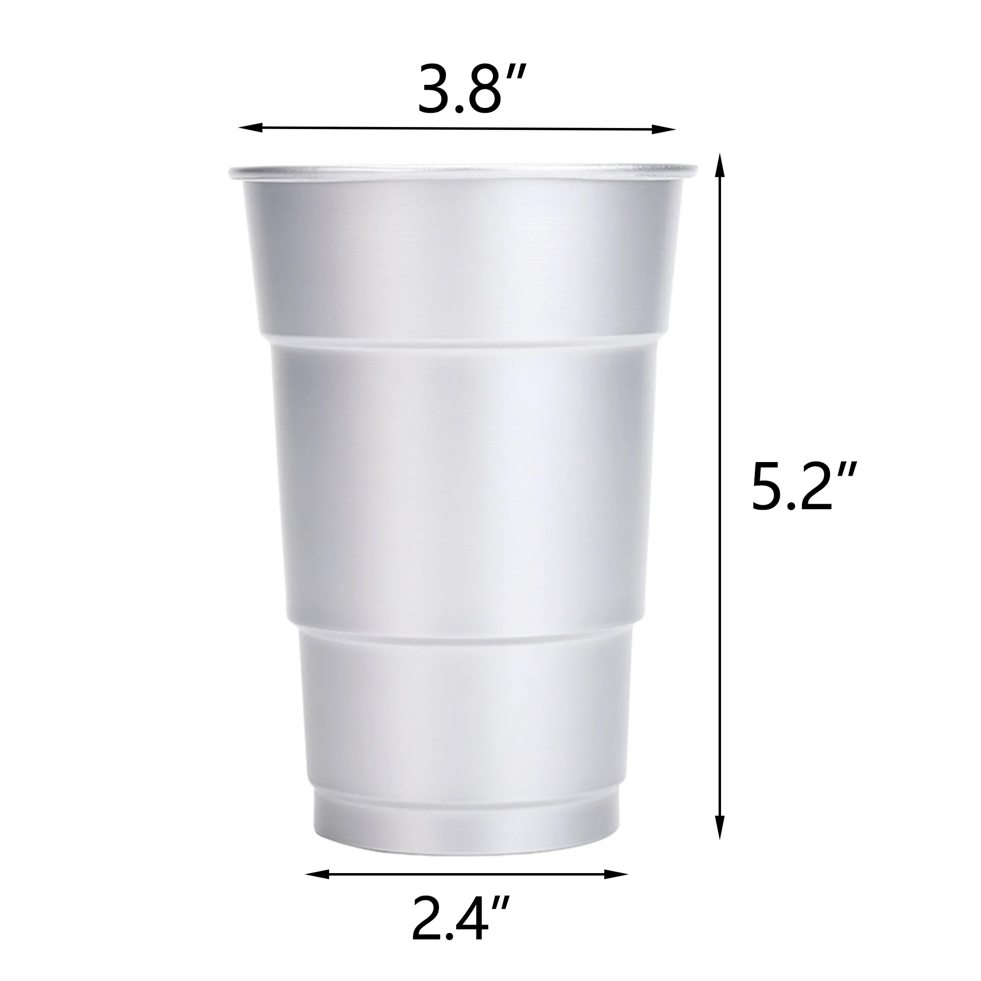 16 Oz Aluminum Water Tumblers 2