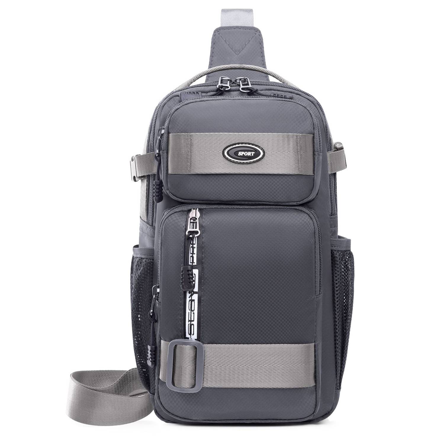 Multi-Pocket Men'S Waterproof Chest Bag 10