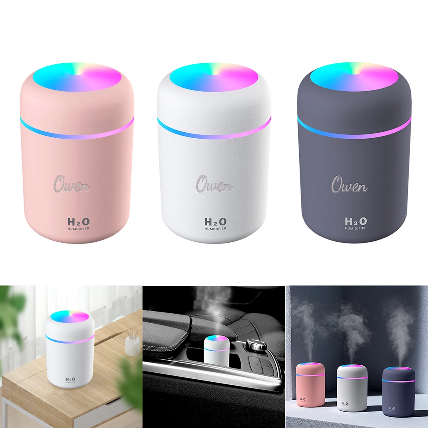 220Ml Usb Cool Mist Humidifier 1