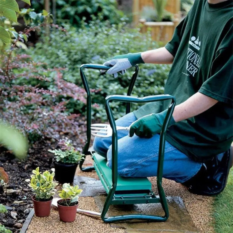 Garden Kneeler And Seat with Tool Bags 3
