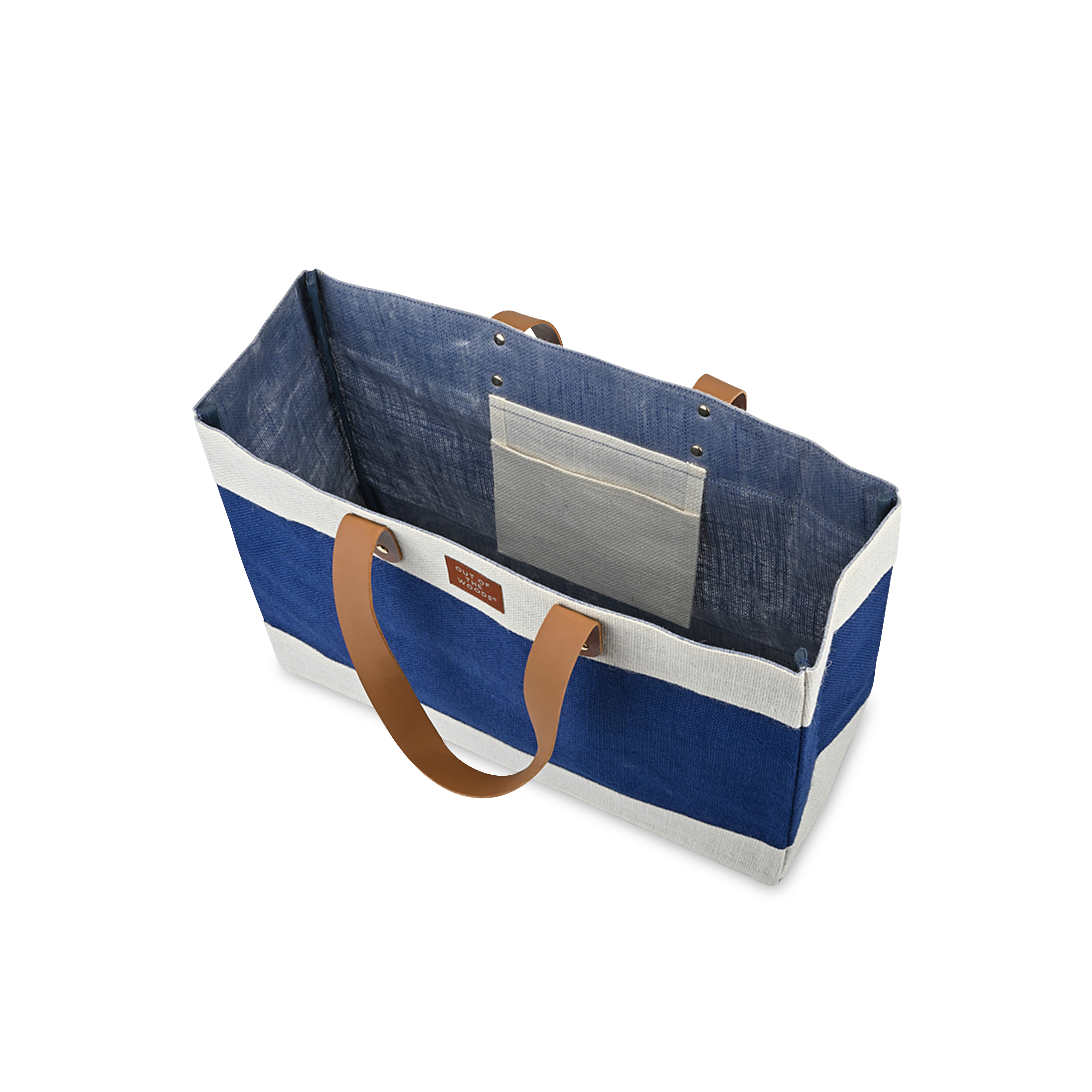 Out of the Woods® Jute Market Tote, custom tote bag with logo imprint 13