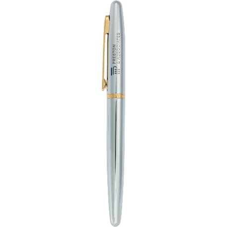 Sheaffer® VFM Polished Chrome with Gold Roller Bal 34