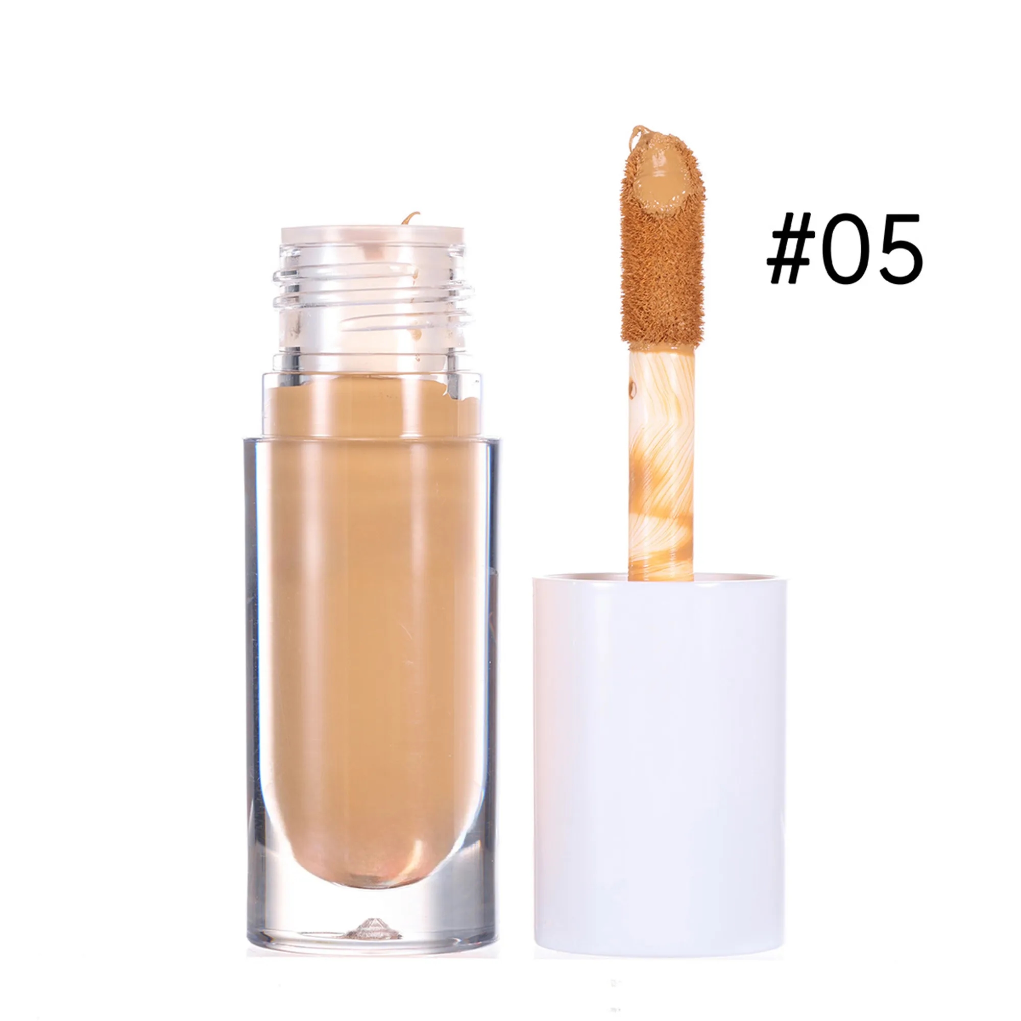 Liquid Concealer Glass Bottle Full Coverage Natural Finish 4