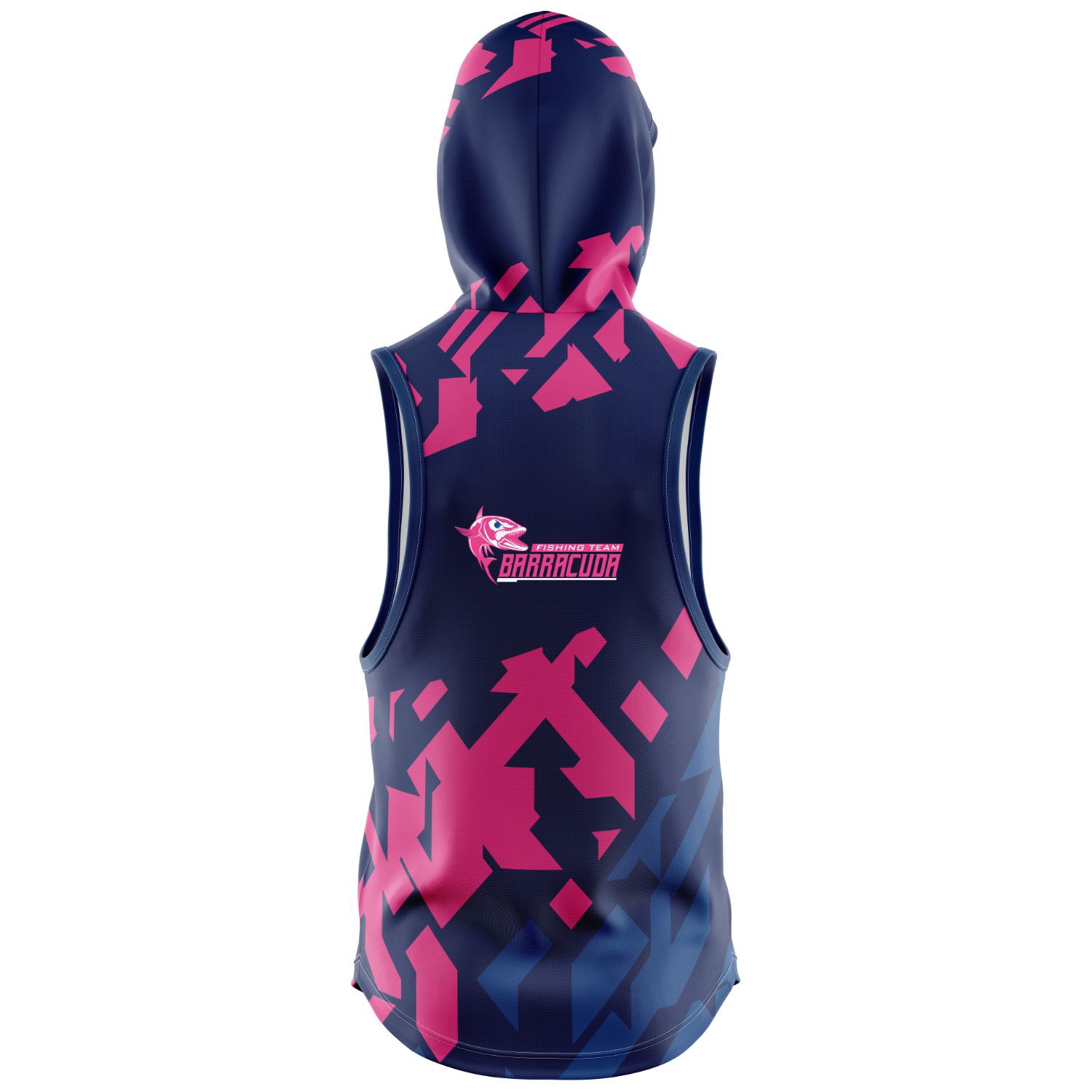 Kids 160 GSM Brushed Milk Silk Sublimation Sleeveless Pullover Hoodies 3