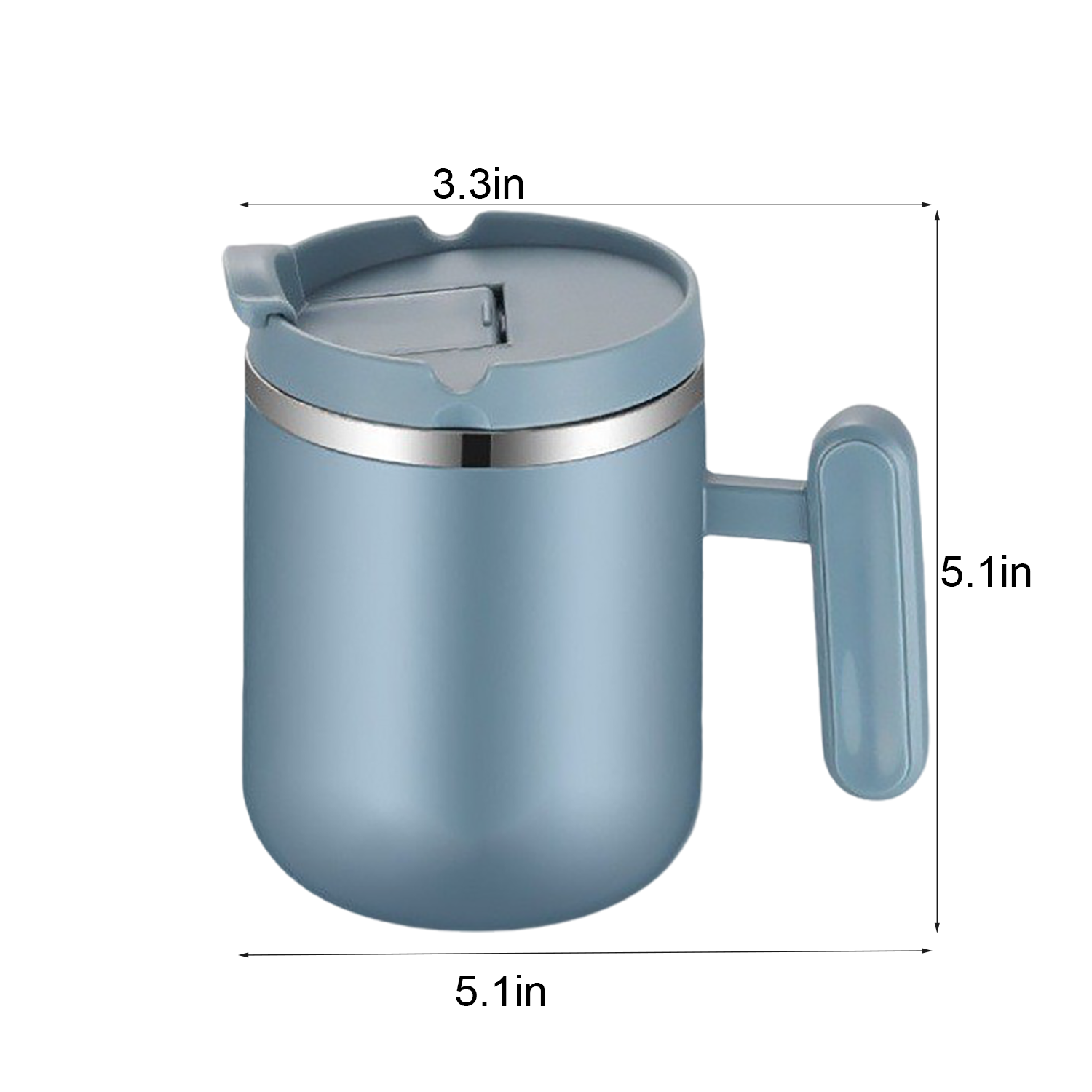 16 Oz Stainless Steel Coffee Mug 6