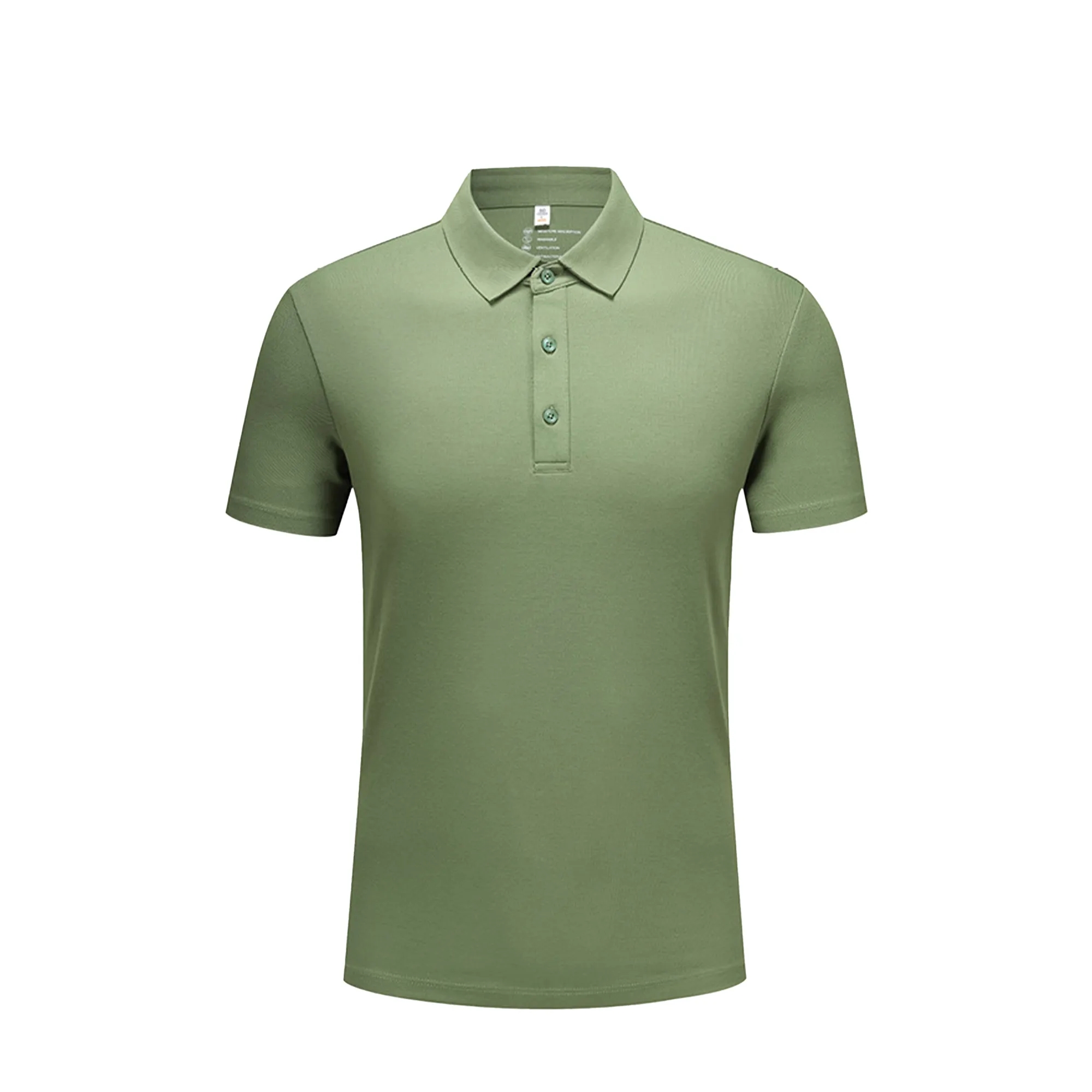Custom Logo Short Sleeved Polo T-Shirt 11