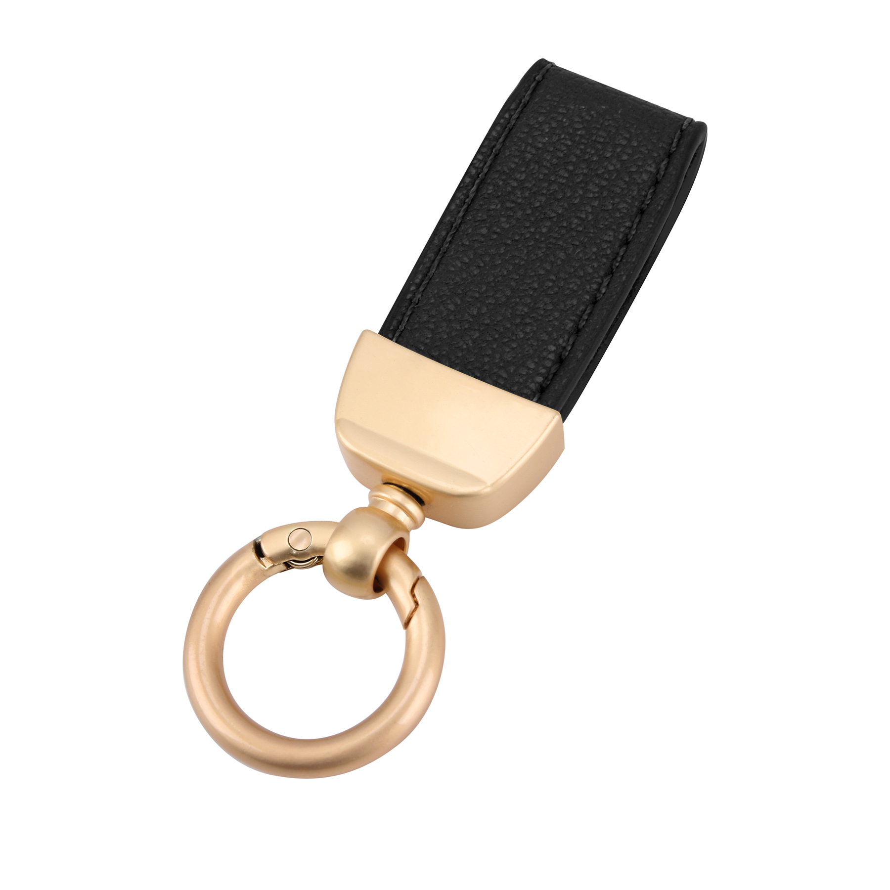 Executive Leather Keychain With Detachable Ring 9