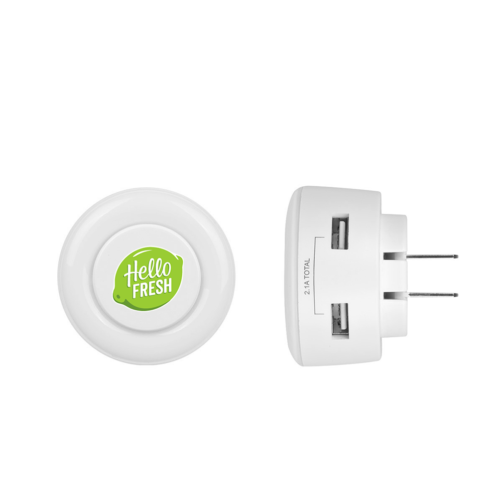 Lakeview LED Night Light Wall Charger - Simports 4