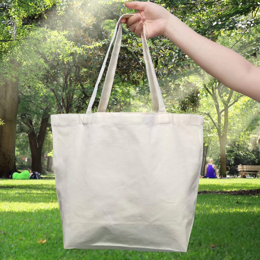 10 oz Polyester-Cotton Grocery Shopping Tote Bag 6