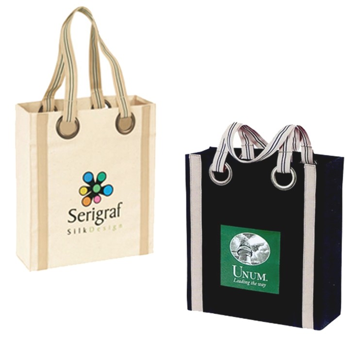 RING COTTON CANVAS TOTE 2