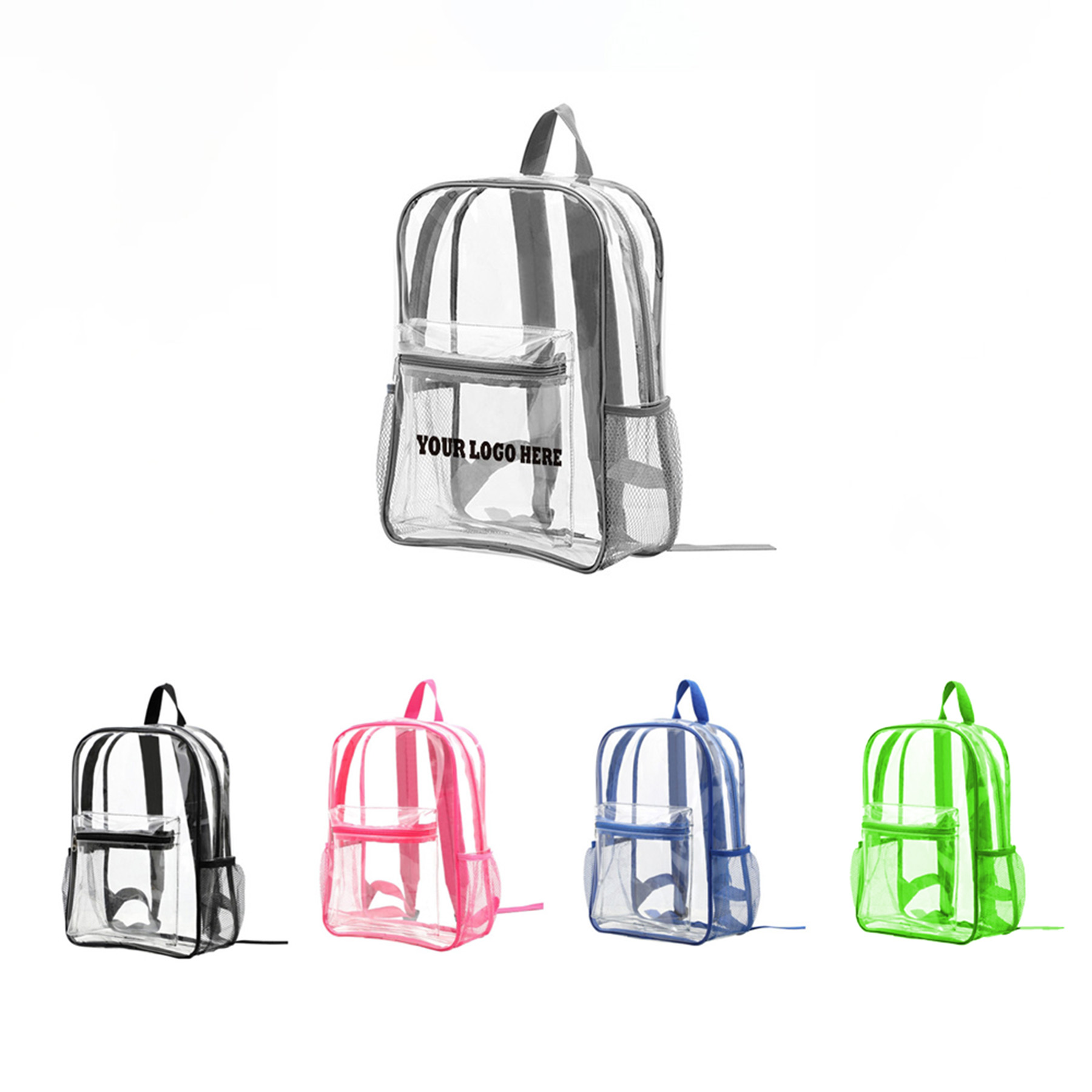 Light Weight PVC Transparent Backpack 2