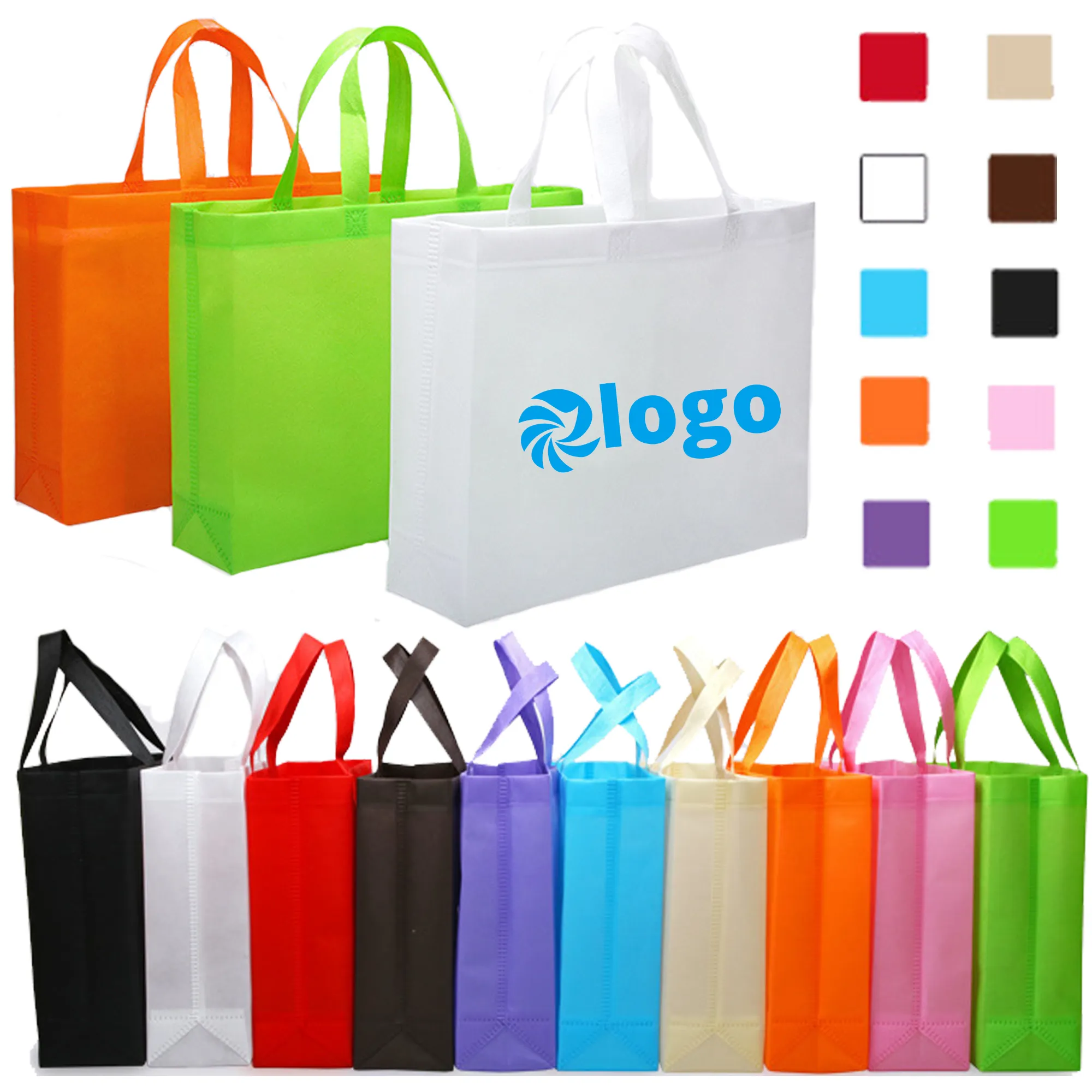 Reusable Shopping Gift Non-Woven Tote Bag 1