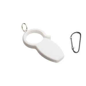 Stylish Tin Can Bottle Cap Opener With Carabiner 26
